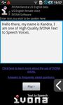 Imagem 2 do IVONA Text-to-Speech HQ