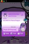 Theme Penguin for GO SMS Pro image 