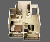 3D Small House Design image 3