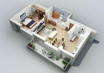 3D Small House Design image 4