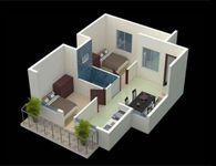 3D Small House Design image 5