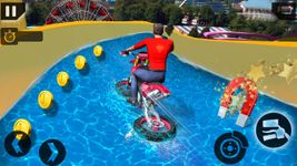 Water Slide Bike Stunt : Tricky Bike Water Race image 14