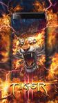 Картинка 1 Огненный тигр Живые обои