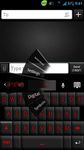 GO Keyboard Black Red Theme image 
