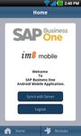 Captura de tela do apk SAP Business One - iM8 Mobile 