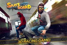 Gambar Skateboard Kereta Api Balap 3D 