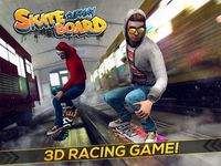 Gambar Skateboard Kereta Api Balap 3D 3