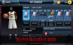 NBA 2K18 capture d'écran apk 7