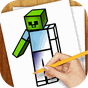 Lernen Sie, Minecraft Zeichnen APK