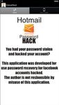 Captura de tela do apk Hotmail Hack Password 2