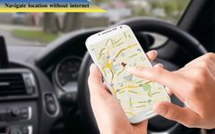 Gambar GPS dunia Offline peta: bumi menyetir rute panduan 10