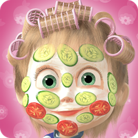 Masha Et Michka Jeux De Maquillage Et Coiffeur Android