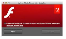 Captura de tela do apk Adobe Flash Player para Adroid 1