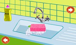 Washing dishes girls games image 14