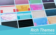 Pink Snow Keyboard Theme screenshot apk 