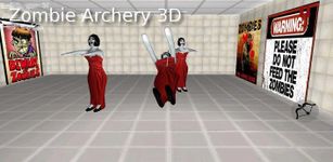 Captura de tela do apk Zombie Archery 3D 