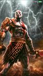 Imagem  do kratos lock screen for god of war
