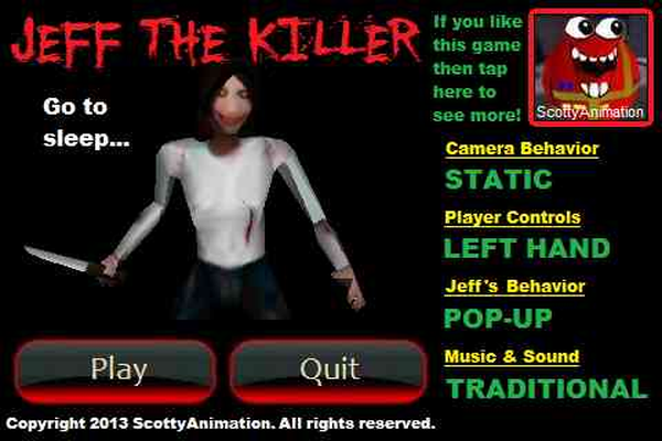 Jeff the Killer: Horror Game APK for Android Download