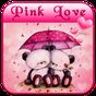 rosa Liebe Bär Thema APK Icon