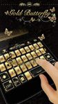 Imagem 4 do Gold Butterfly Keyboard Theme