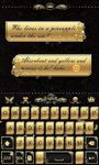 Imagem 1 do Gold Butterfly Keyboard Theme