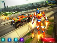 Iron Superhero Flying Robot Car: Grand City Battle imgesi 10