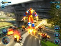 Iron Superhero Flying Robot Car: Grand City Battle imgesi 11