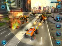 Iron Superhero Flying Robot Car: Grand City Battle imgesi 13