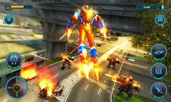 Iron Superhero Flying Robot Car: Grand City Battle imgesi 16