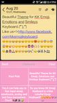 Pink Theme - Emoji Keyboard image 1
