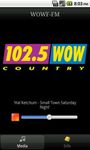 Captura de tela do apk 102.5 WOW COUNTRY 