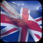 Ikon 3D UK Flag Live Wallpaper +