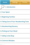 Captura de tela do apk Newbie's Guide to Woodworking 3