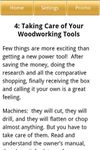 Captura de tela do apk Newbie's Guide to Woodworking 2