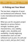 Captura de tela do apk Newbie's Guide to Woodworking 1