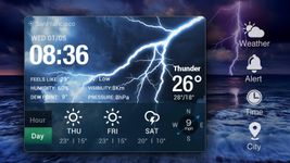 Gambar Transparent Weather Forecast Widget 10