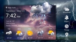 Gambar Transparent Weather Forecast Widget 12