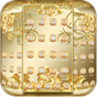 Gold Rose Theme Royal Gold apk icon
