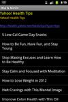 Captura de tela do apk RSS Reader and Movie Showtimes 2