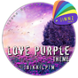 Ikona apk eXperiaz Theme - Love Purple