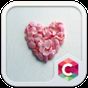 Pink Petals Heart Love Theme apk icon