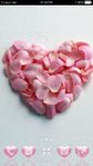Pink Petals Heart Love Theme image 3