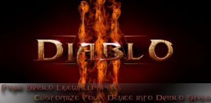 Gambar Diablo 3 Fire Live Wallpaper 