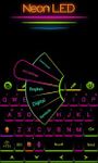 Neon LED GO Keyboard Theme image 1