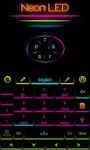 Neon LED GO Keyboard Theme image 5