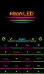 Neon LED GO Keyboard Theme image 6