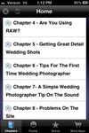 Captura de tela do apk Wedding Photography Guide 3