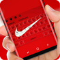 Czerwona klawiatura Nike APK