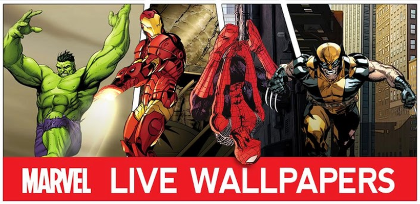 Téléchargez Marvel Heroes Live Wallpaper APK gratuit pour Android