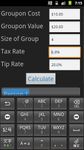 Captura de tela do apk Groupon Bill Calculator 2